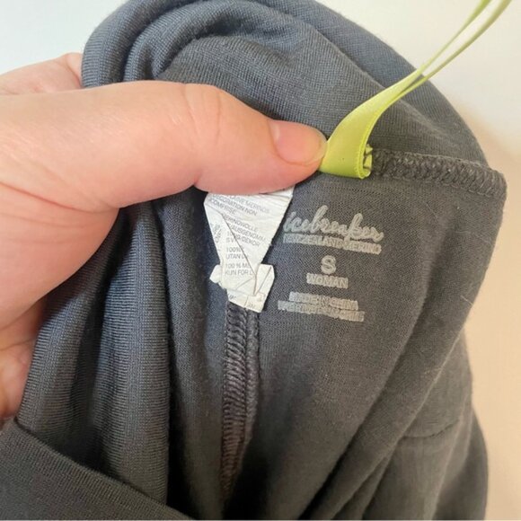 Icebreaker Merino Wool Skirt Grey Size Small - Picture 4 of 5